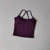 Crossback Push-Up Sports Bra Tank Top – Naked Feeling Comfort