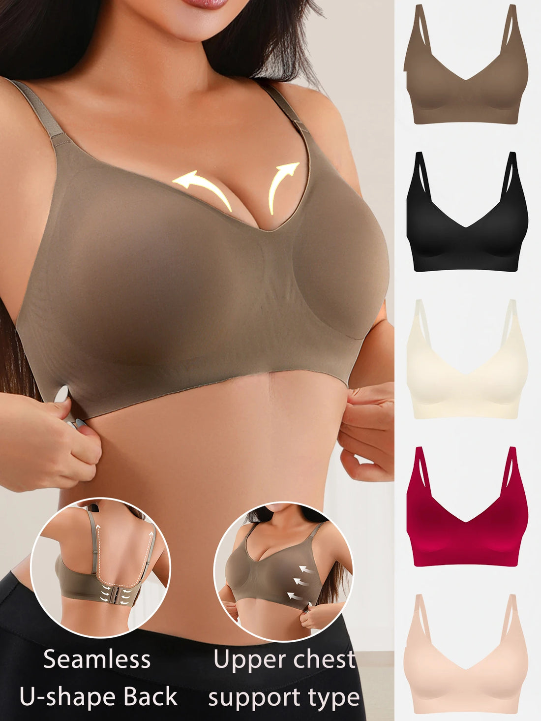 Seamless Jelly Lift Bralette