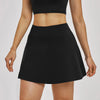 High-Waist Tennis Skirt – Built-In Shorts with Pockets