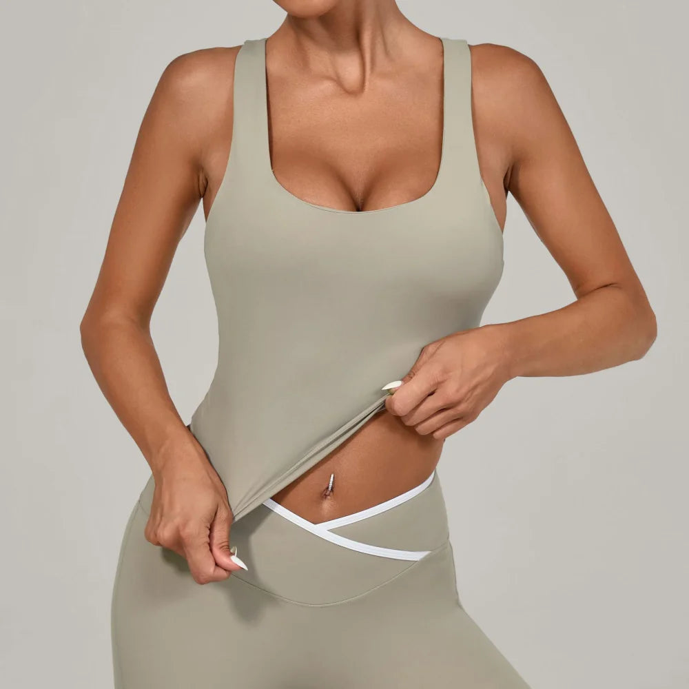 High-Impact Sports Bra Tank Top – Shockproof & Supportive