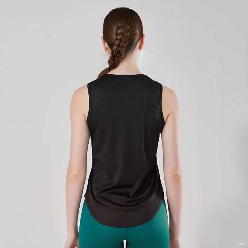 Loose Quick-Dry Gym Tank Top – Breathable Fitness Style