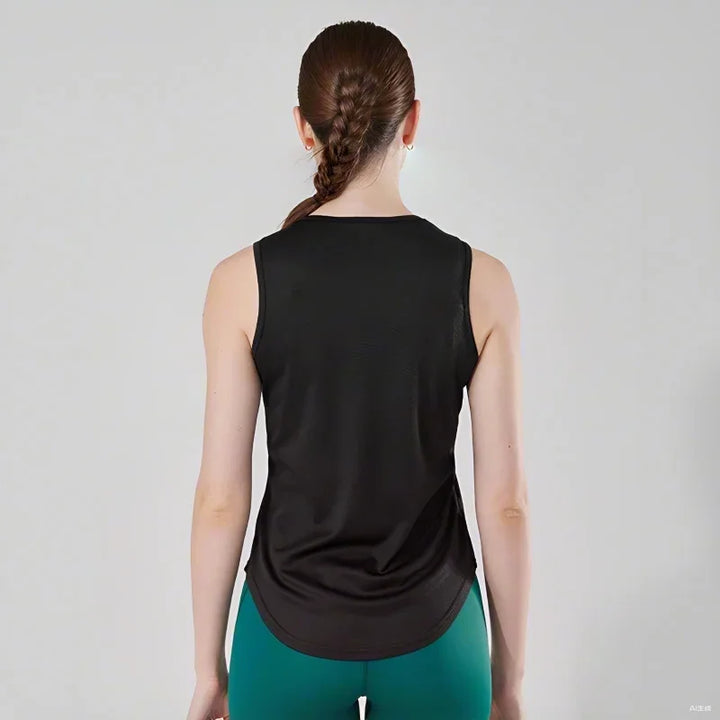 Loose Quick-Dry Gym Tank Top – Breathable Fitness Style