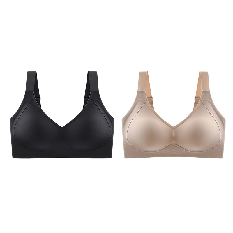 Plus Size Seamless Support Bralette
