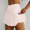 2-in-1 Athletic Skort – Flowy Shorts with Built-In Liner