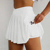 2-in-1 Athletic Skort – Flowy Shorts with Built-In Liner