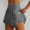 2-in-1 Athletic Skort – Flowy Shorts with Built-In Liner