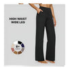Loose High-Waist Business Casual Pants Yoga Pants Women Wide Leg Pants with Pockets Comfortable Athletic Sweatpants Outdoorfun
