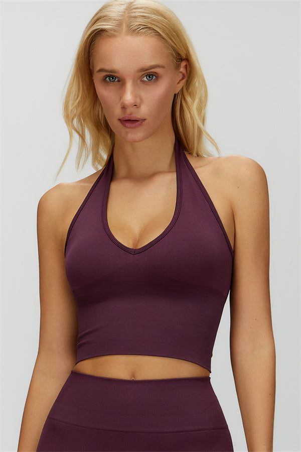 The Delight Halter Top Shorts 2-Piece Set