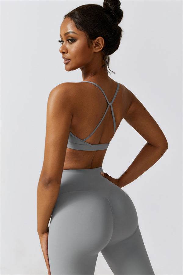 Juno Star Sports Bra Leggings 2-Piece Set