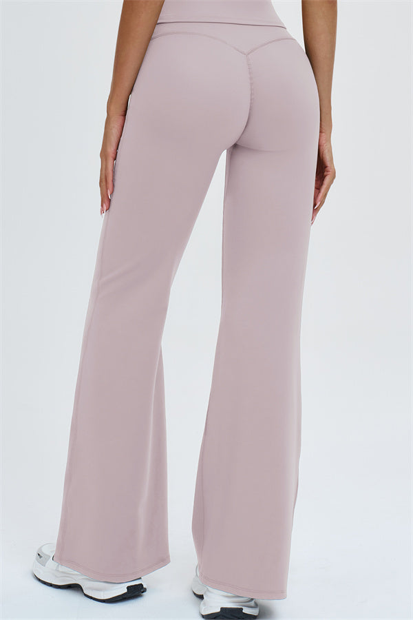 The Slate Y-Back Top Flared Leggings 2-Piece Set