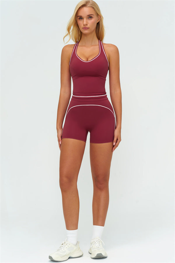 The Amara Crop Top Shorts 2-Piece Set