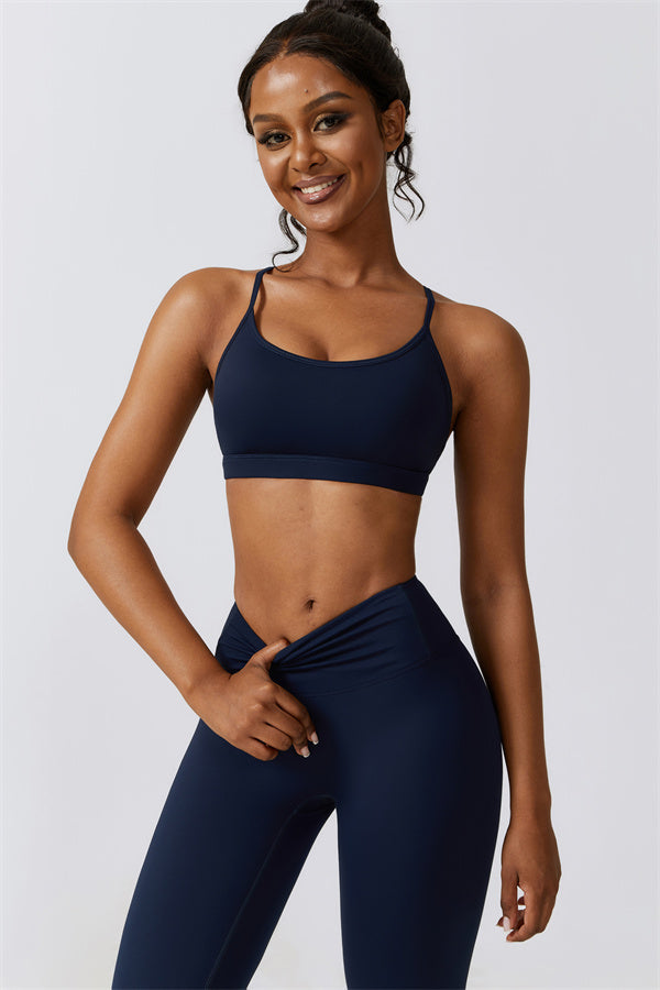 Juno Star Sports Bra Leggings 2-Piece Set