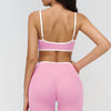 The Crave Contrast Sports Bra Leggings 2-Piece Set