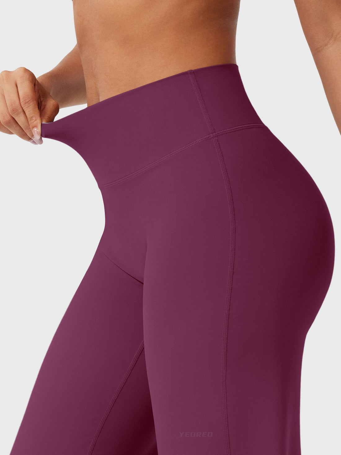 Valore Leggings High-Waist Straight-Leg No Front Seam Buttery Soft Gym Yoga Pants for Women Fitness Tights