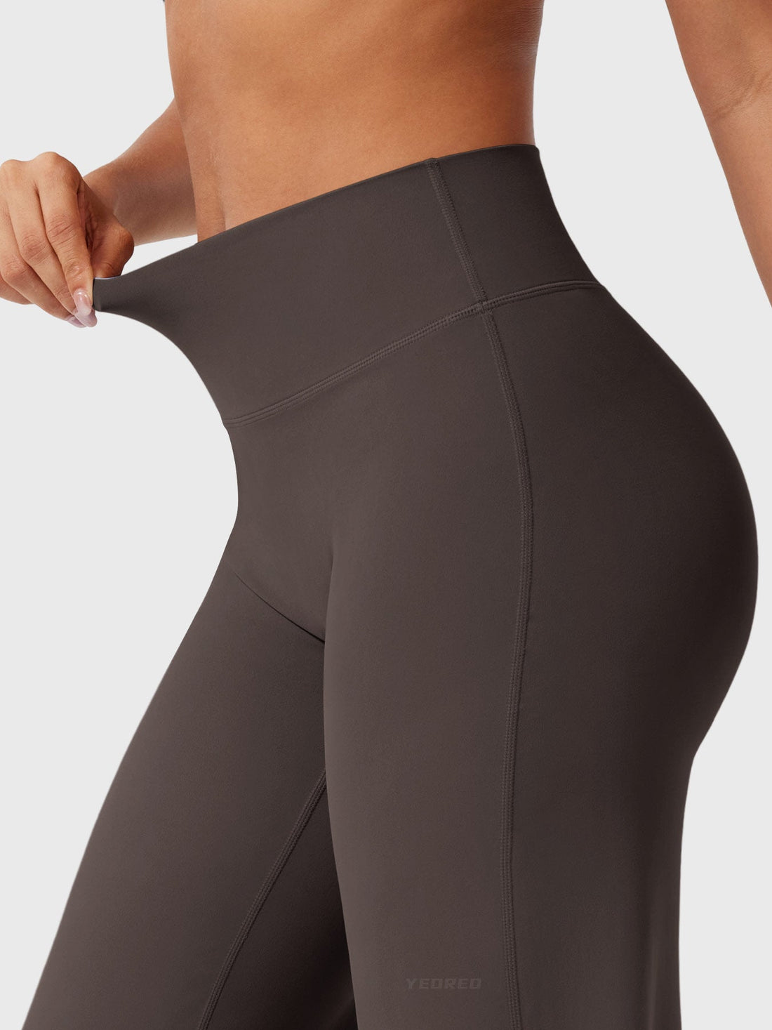 Valore Leggings High-Waist Straight-Leg No Front Seam Buttery Soft Gym Yoga Pants for Women Fitness Tights