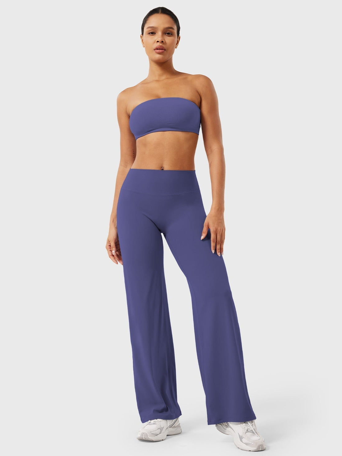 Valore Leggings High-Waist Straight-Leg No Front Seam Buttery Soft Gym Yoga Pants for Women Fitness Tights