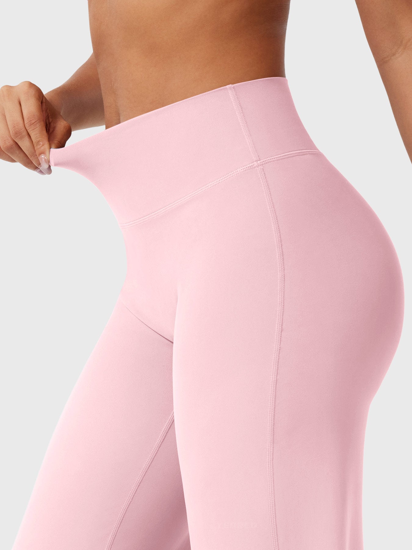 Valore Leggings High-Waist Straight-Leg No Front Seam Buttery Soft Gym Yoga Pants for Women Fitness Tights