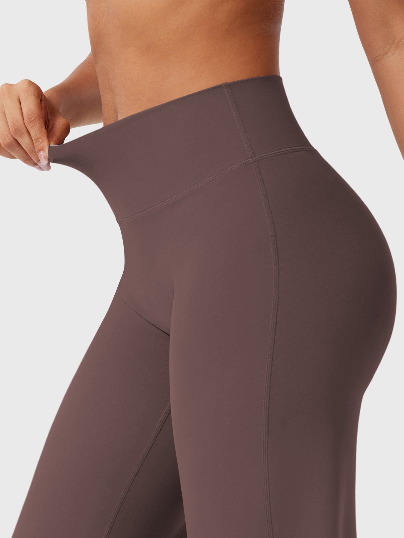 Valore Leggings High-Waist Straight-Leg No Front Seam Buttery Soft Gym Yoga Pants for Women Fitness Tights