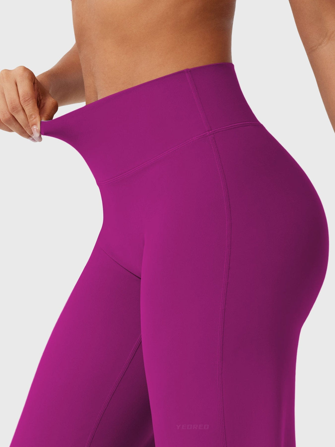 Valore Leggings High-Waist Straight-Leg No Front Seam Buttery Soft Gym Yoga Pants for Women Fitness Tights