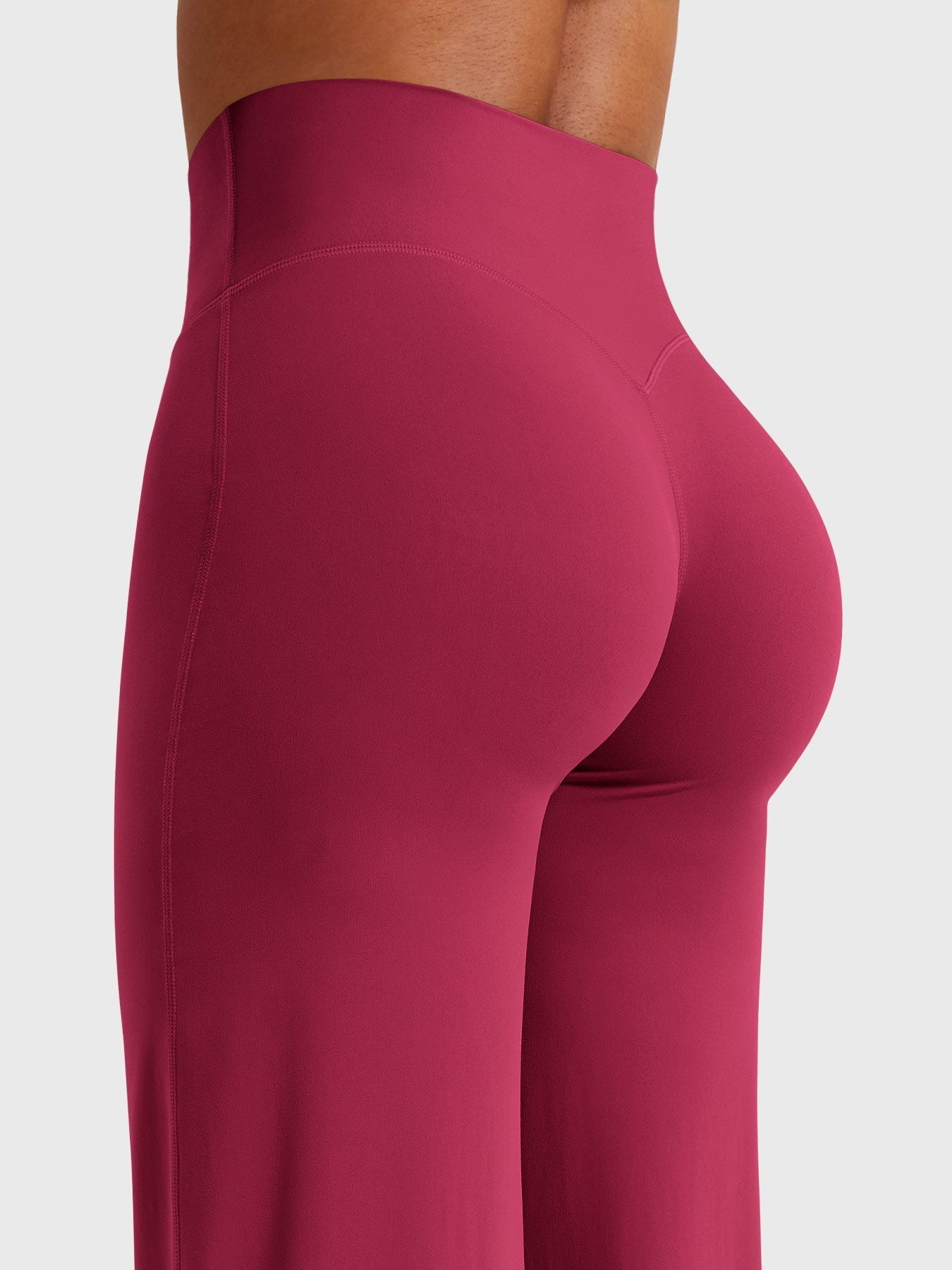 Valore Leggings High-Waist Straight-Leg No Front Seam Buttery Soft Gym Yoga Pants for Women Fitness Tights