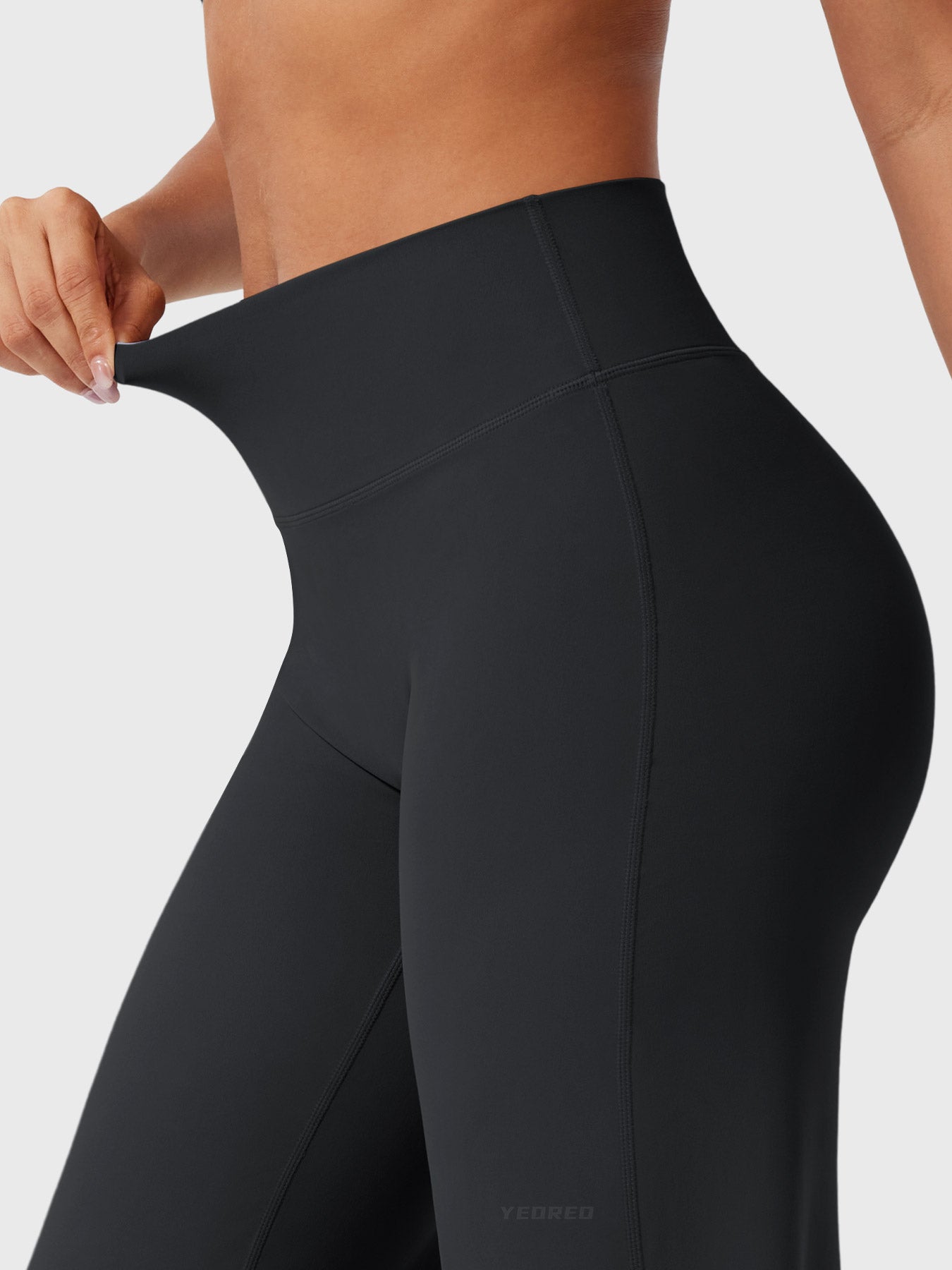 Valore Leggings High-Waist Straight-Leg No Front Seam Buttery Soft Gym Yoga Pants for Women Fitness Tights